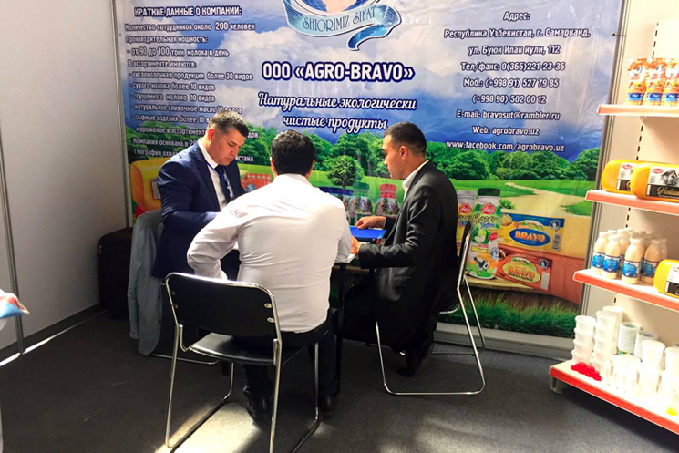 Agro Bravo на Национальной выставке продукции промышленных предприятий Узбекистана 2
